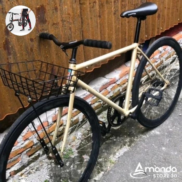 keranjang depan sepeda MTB federal fixie