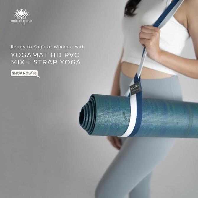 Tali Matras Yoga / Commuter New Ungu Sekelas Lululemon