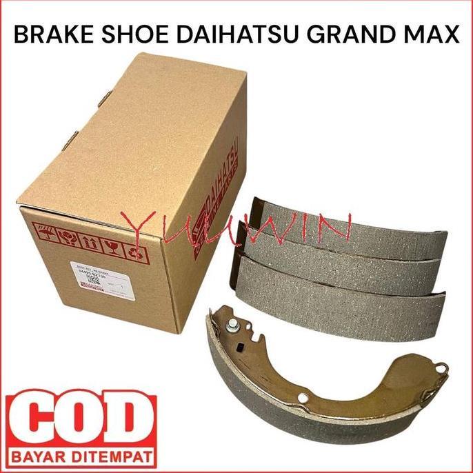 KAMPAS REM BELAKANG GRAND MAX - BRAKE SHOE GRAN MAX - KAMPAS REM TROMOL DAIHATSU GRAND MAX READY