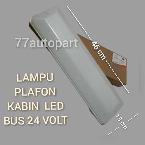 LAMPU PLAFON LAMPU KABIN BUS LED 24 VOLT READY STOCK