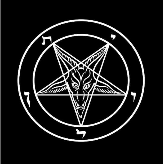 Bendera Baphomet - Lord of Darkness / Pentagram