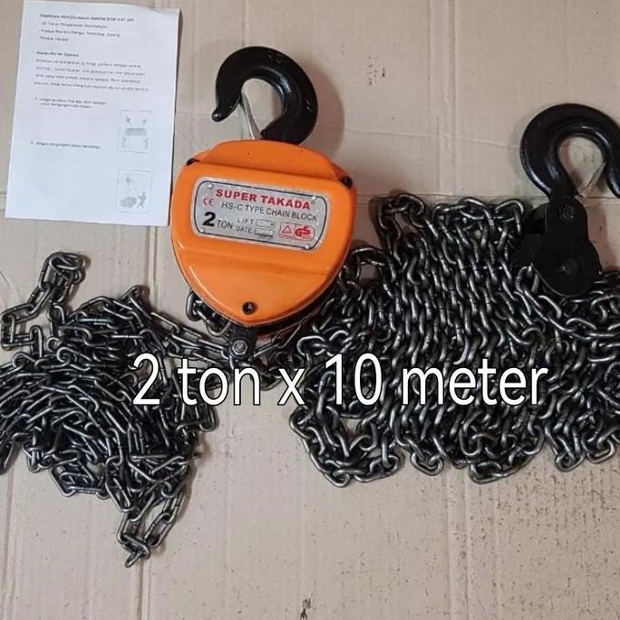 takel 2ton x 10mtr super takada