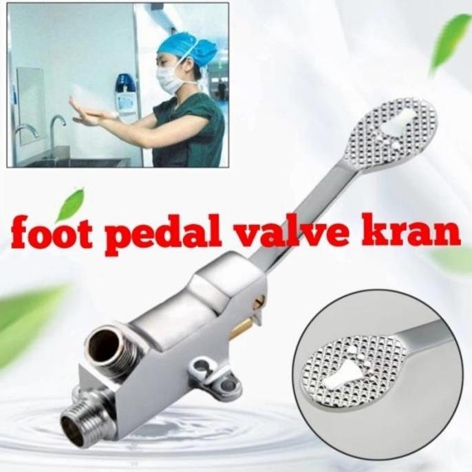 Keran Injak Keran Basin Injak Keran Wastafel Pedal Kran Injak Wastafel