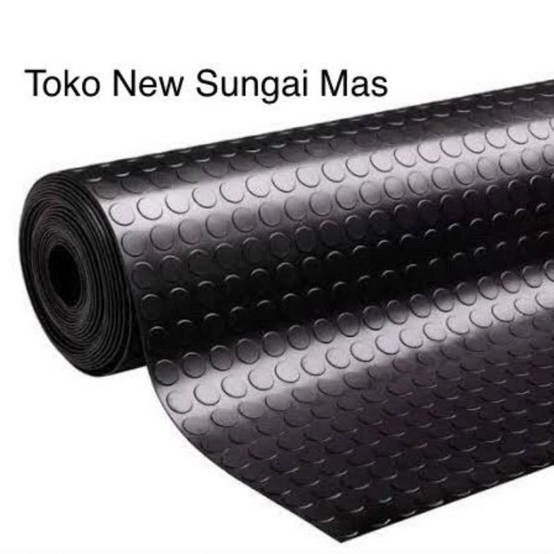 Saless Karpet Lantai Mobil Plastik / Karpet Koin Meteran (Tebal 1.2Mm)