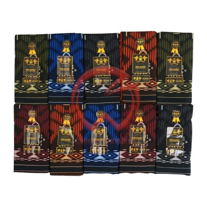 Grosir 10 Pcs Sarung Samarinda HMM motif Mix