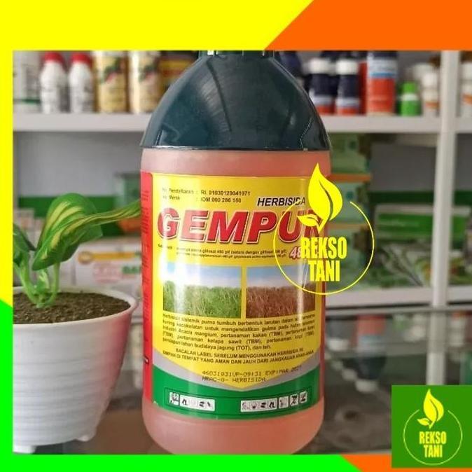 GEMPUR 480 SL, 1 LITER, obat rumput sistemik,  herbisida,  murah terpercaya