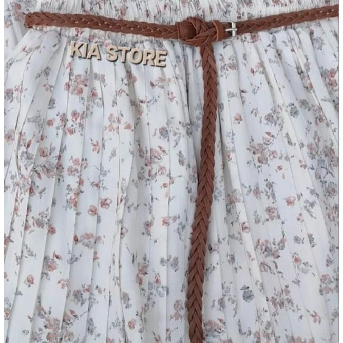 Ikat Pinggang Wanita Kepang Sabuk Kepang Belt Dres Wanita