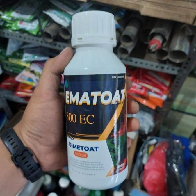 INSEKTISIDA EMATOAT 500 EC 400 ML DIMETOAT 500 PENGENDALI KUTU BERBAU BANGER MENYENGAT