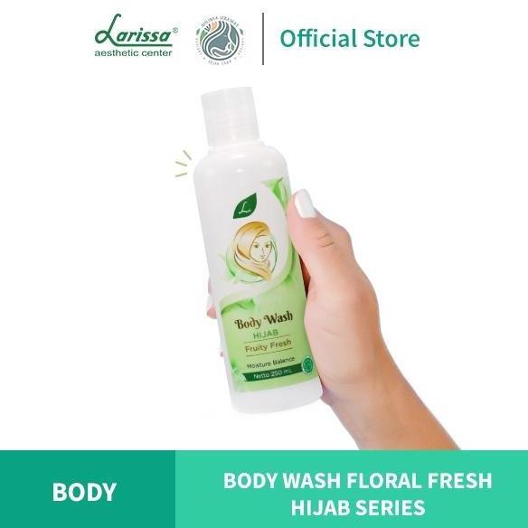 Larissa Body Wash Fruity Fresh Hijab Series Sabun Mandi Tubuh Cair