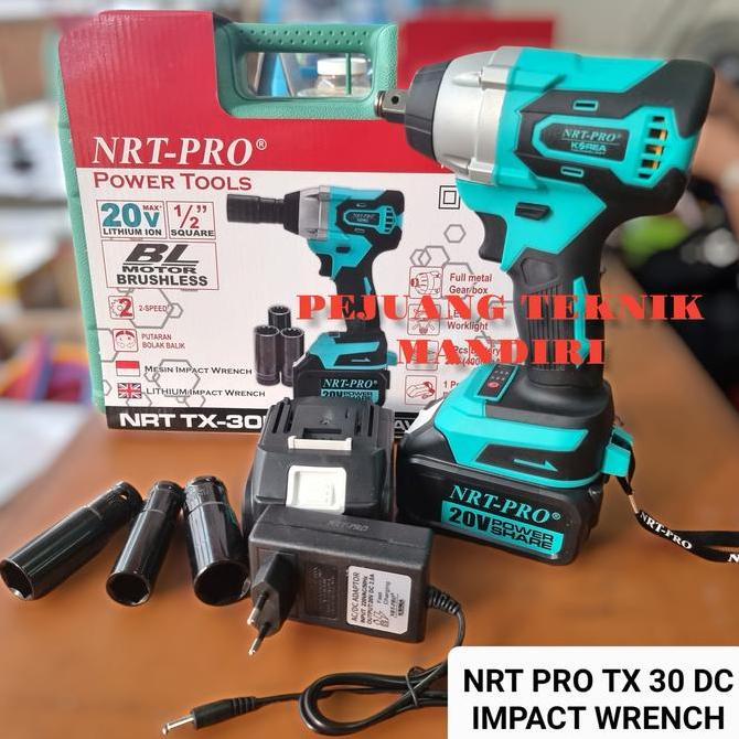 Bor Cordless Impact Wrench Brushless Nrt Pro Tx30 Dc / Nrt Pro Tx 30Dc