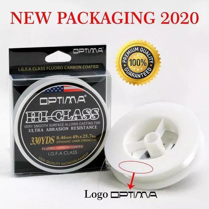 Senar Pancing OPTIMA HI CLASS 240 Yards/330 Yards original