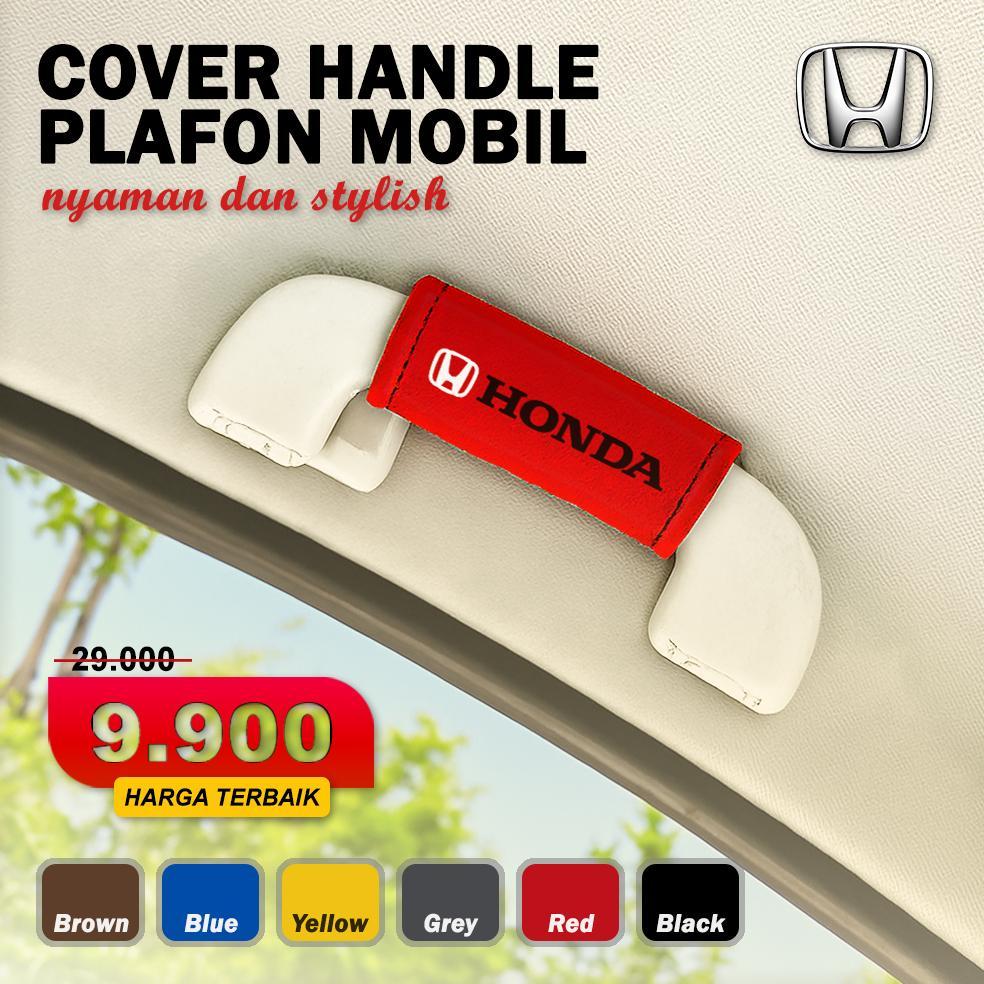 Murah  Cover Handle Plafon Honda Aksesoris Mobil Sarung Pelindung Pegangan Tangan Brio Jazz Hrv City