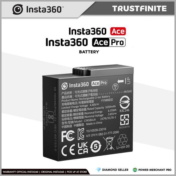 Insta360 Ace Pro/Ace Battery / Baterai Insta360 Ace Pro / Ace Original New