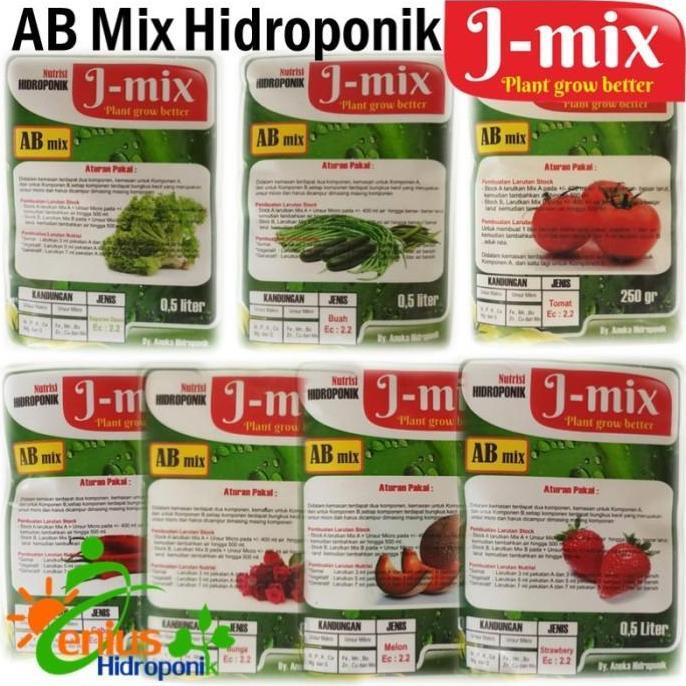 Park- Nutrisi Hidroponik Pekatan 500 Ml / J-Mix Nutrisi Ab Mix Hidroponik
