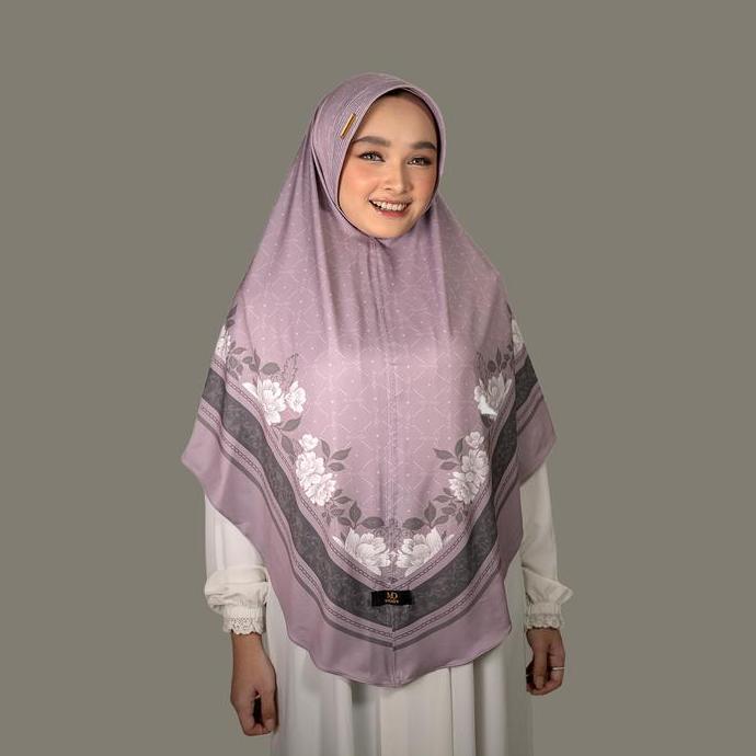 Jilbab instan daily hijab bergo JUMBO motif Mudymudy