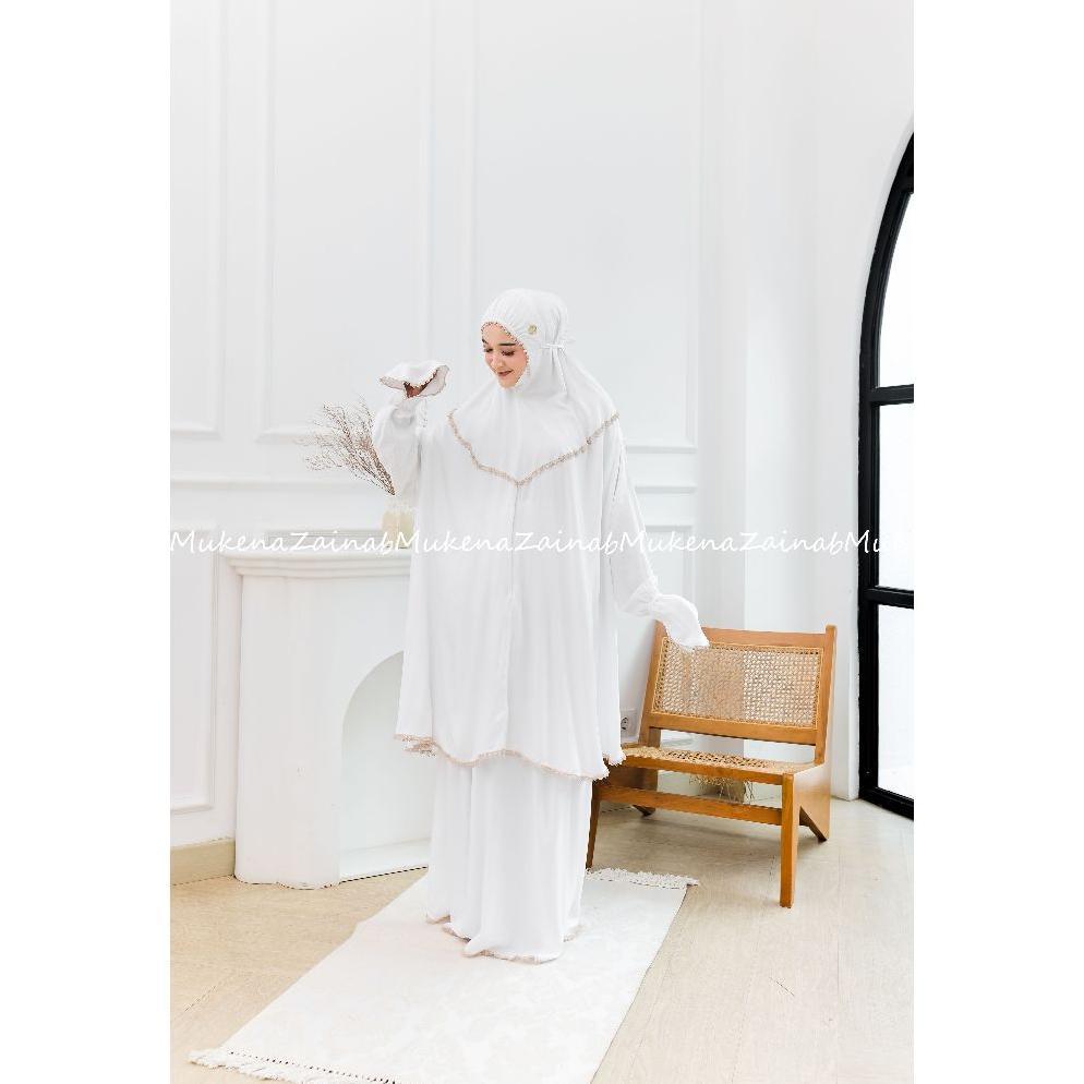 TERMURAH Mukena haji dan umron stelan berlengan saku rayon twill ARAFAH 2026