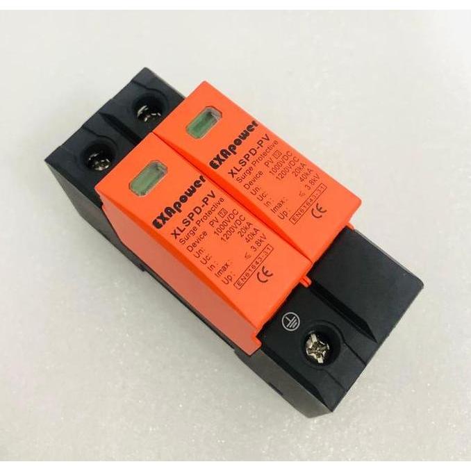 Surge Arrester Dc 2P 1000V / Pv Spd Dc 1000V / Anti Petir Dc