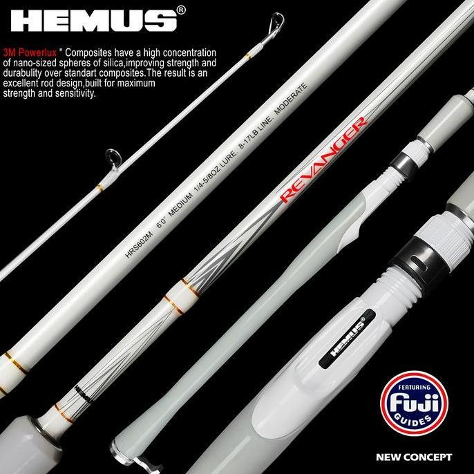 Joran Pancing HEMUS REVANGER 602M FUJI NEW CONCEPT terlaris