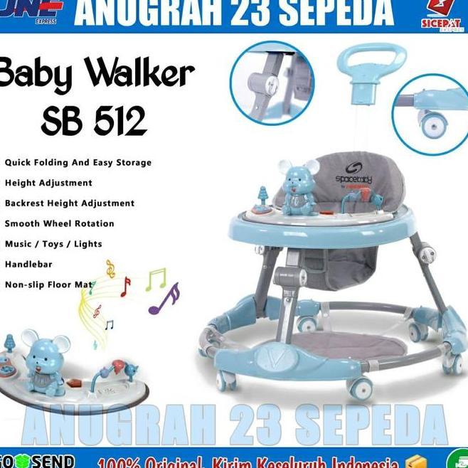 Baby Walker Space Baby Sb 512 Musik