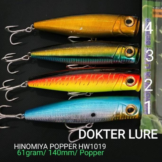 HINOMIYA POPPER HW1019 61gram Lure Popping Laut