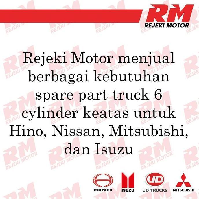 Promo EMBLEM / LOGO TULISAN MITSUBISHI FUSO DI GRILL PS190 220PS Diskon