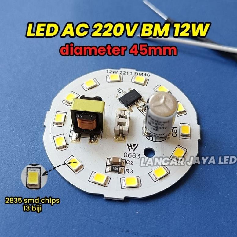 ZEVRACOLLECT PCB LED AC BM  WATT 7,9,12,15,18~LANCAR JAYA LED~ MURAH