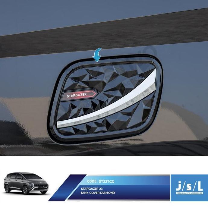 Promo Hyundai Stargazer Tank Cover Diamond JSL Cover Tangki Diskon