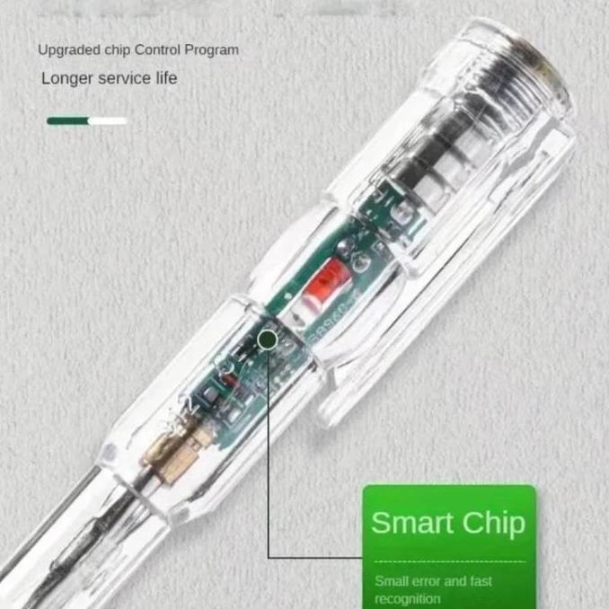 Obeng test pen cek ukur kabel putus alat deteksi arus listrik original