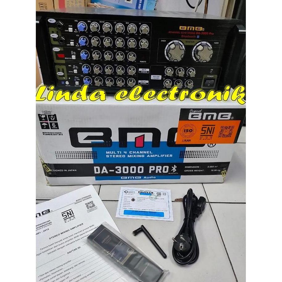 HARGA DISC - ampli bmb da3000 pro bt da 3000pro bt da3000 pro blutooth garansi 3t
