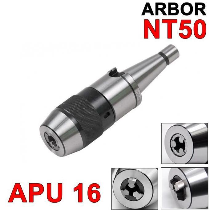 HAWAYMAX Arbor NT50 APU16 100 Chuck Drill 16 Arbor Milling DIN 2080 Holder NT50