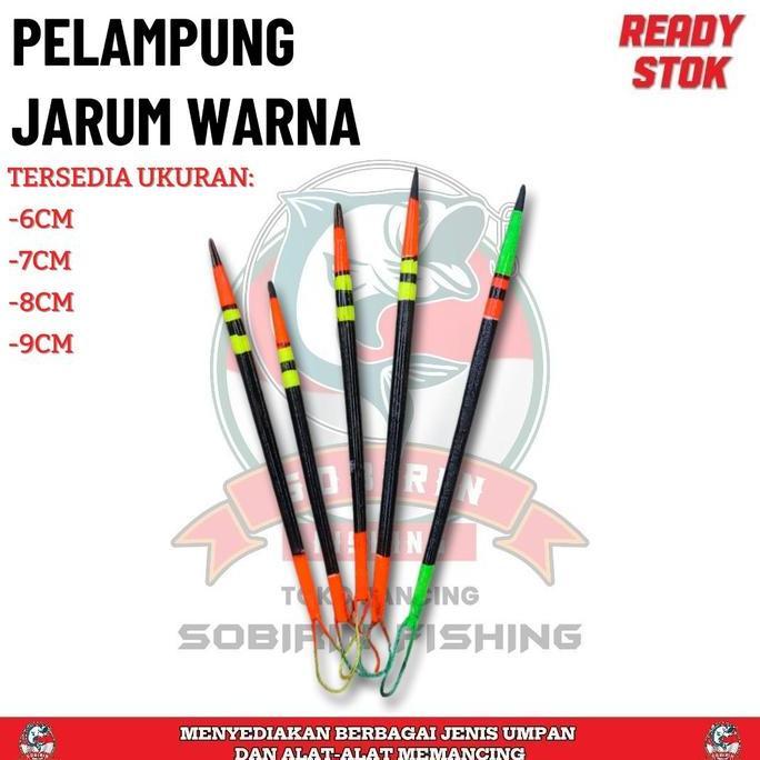 Pelampung Jarum Warna - Pelampung pancing jarum terlaris