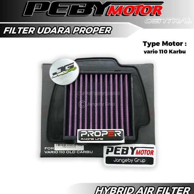 Filter Udara Vario 110 Karbu Proper Racing Line