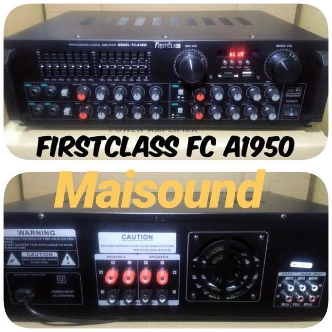 AMPLI FIRSTCLASS FC A1950 AMPLIFIER FC A 1950