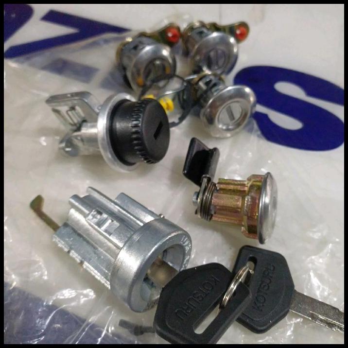 HOT DEAL KUNCI KONTAK PINTU TANGKI BENSIN LACI SET TOYOTA KIJANG SUPER GRAND MINIBUS VAN 