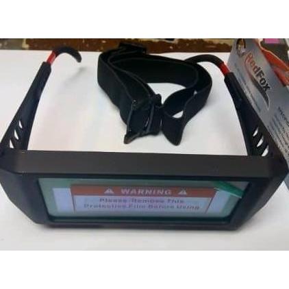 Cod,Bisa- Promo Kacamata Las Otomatis Redfox Kaca Mata Las Otomatis Termurah