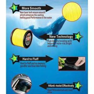 Alat Pancing / senar pancingan / Senar Benang Tali Pancing ikan laut .