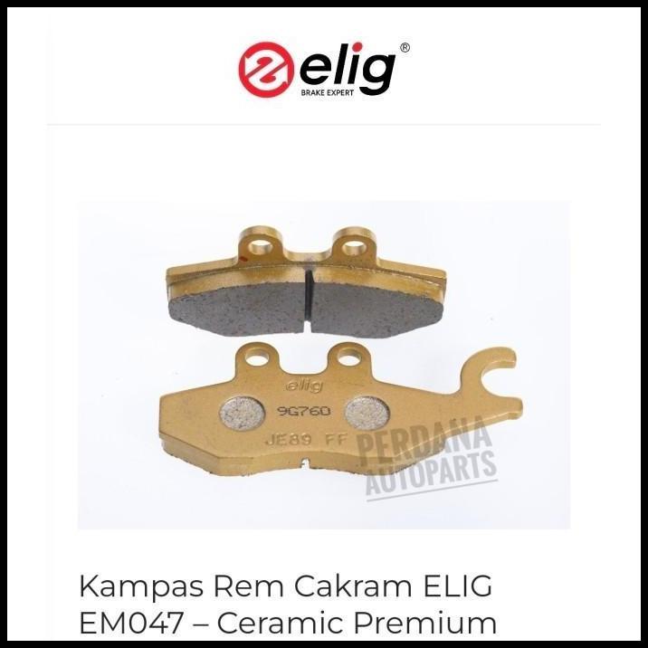 DISKON KAMPAS REM DEPAN VESPA PIAGGIO LIBERTY 100 / 150 ORIGINAL ELIG CERAMIC 