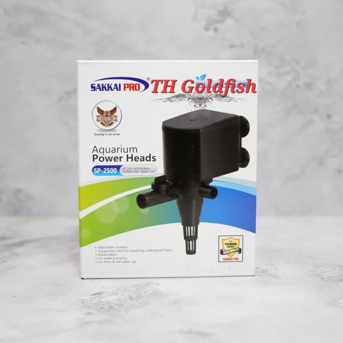 NEW Pompa Sakkai Pro SP-2500, 1.600 Ltr, Aquarium Kolam Sakai