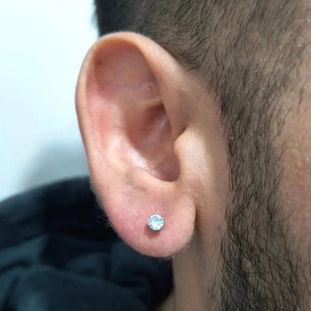 Super Deal Anting Fake Tindik Berlian Anting Magnet Berlian Pria Wanita