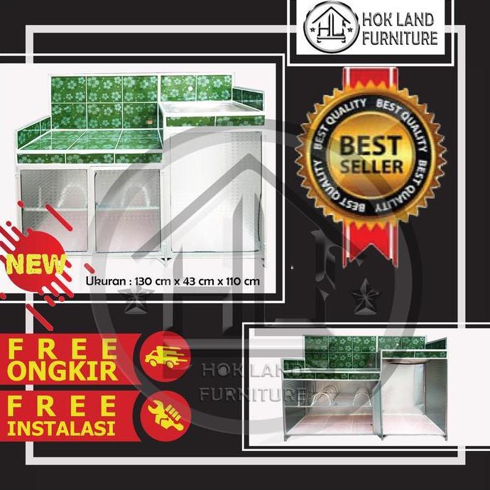 meja kompor westafel / meja kompor westafel murah/meja kompor hijau2