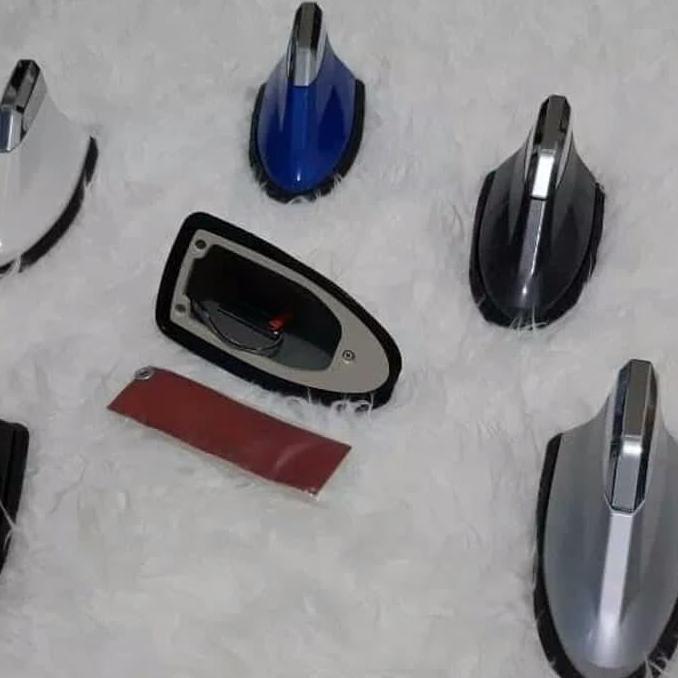 Antena Hybrid Sirip Hiu Agya Ayla List Crome