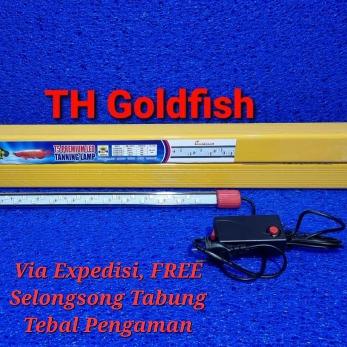 BEBAS ONGKIR - Lampu Tanning Double LED T5 - 600 Panjang Lampu 58 cm Sakai Sakkai Pro