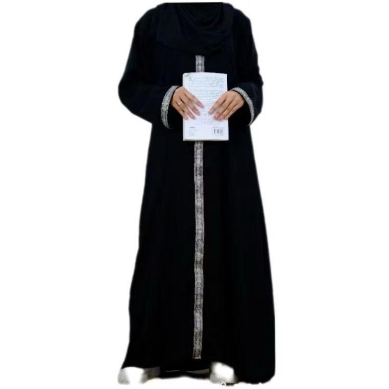 TERBARU Gamis abaya turkey / mecca abaya / GAMIS BORDIR TERBARU 2025 Premium Gamis Wanita Ukuran Jum