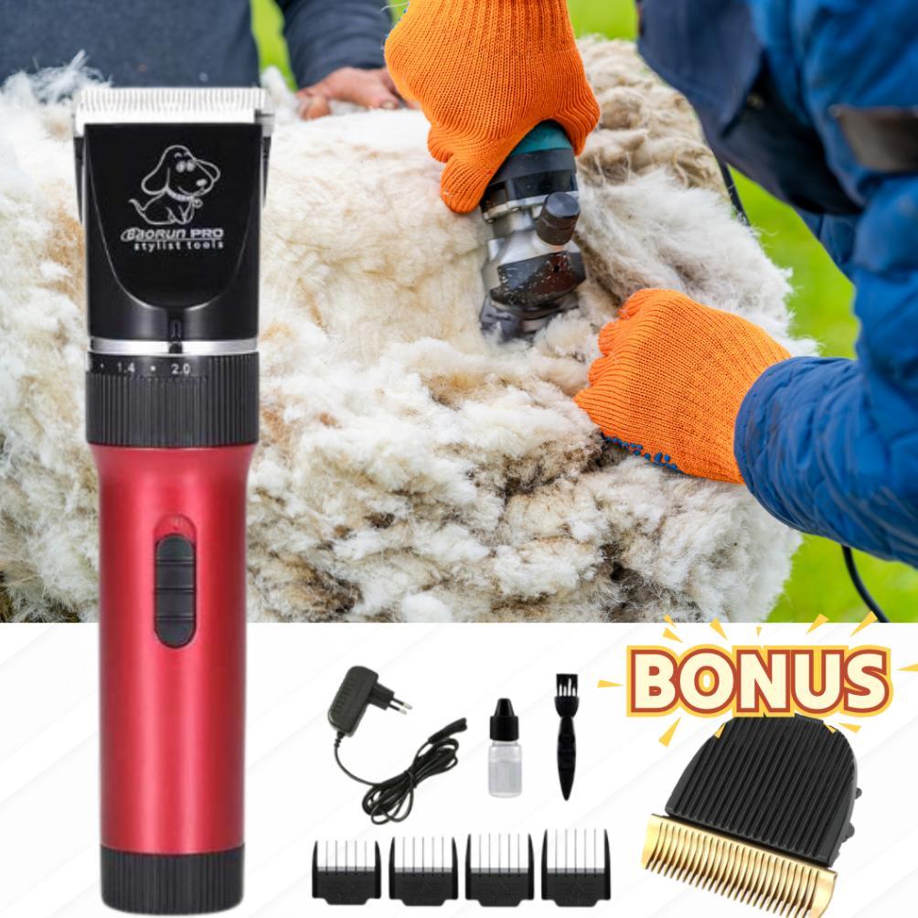 PROMO BAORUN P6 Alat Mesin Cukur Kambing Domba Elektrik Tanpa Kabel di Cas