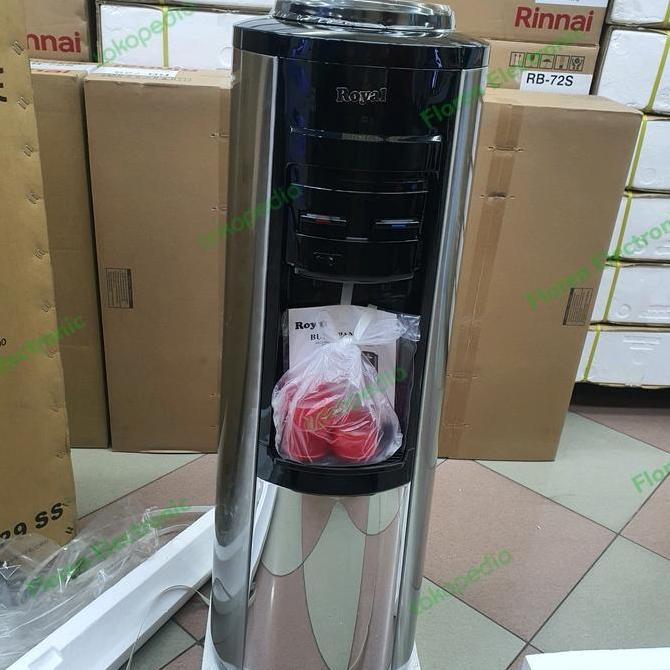 Dispenser Royal NS 229 SS NS229SS 229SS Hitam GALON ATAS /