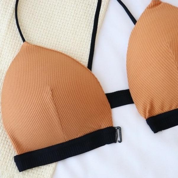 Super Deal 266 Bra Kancing Depan Tanpa Kawat Wanita Beha Perempuan Cup A Ab B Front Open Kait Dinas 