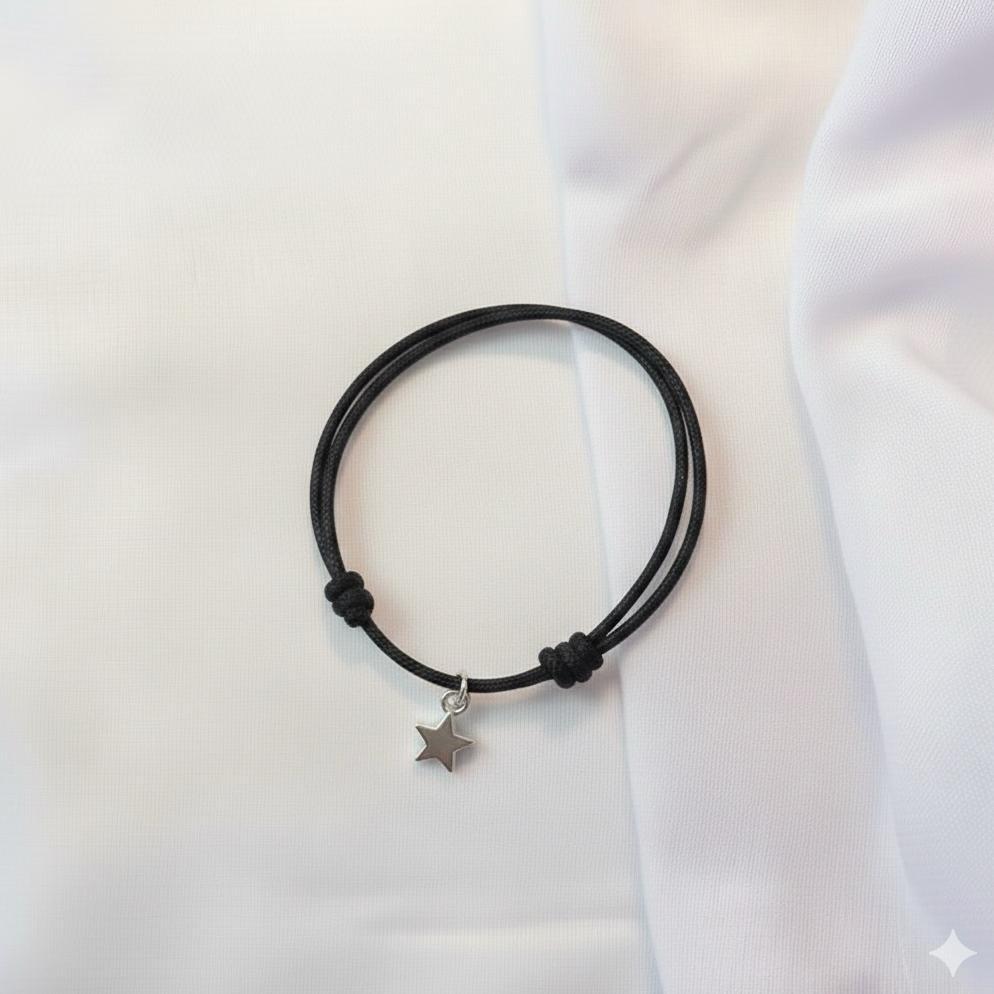 Terlaris (Cod) 1 Pcs Gelang Couple Tali Bintang Korean Style