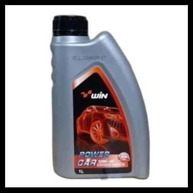 BEST DEAL OLI WIN POWER CAR 10W40 API SM (1L)/PELUMAS MESIN BENSIN WIN 10W-40/10-W40 (1 LITER) 