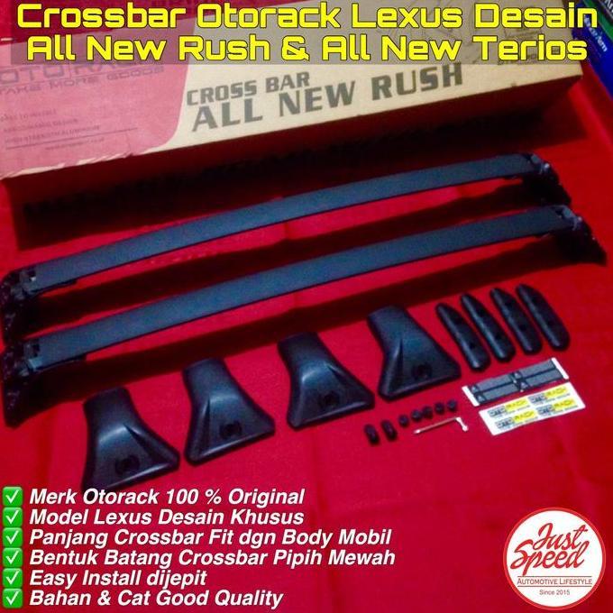 Crossbar Otorack Khusus All New Rush Lexus Desain Baru