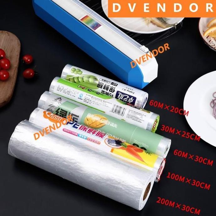 CLING WRAP DISPENSER ALAT TEMPAT PLASTIC WRAPPING SLIDE 300m